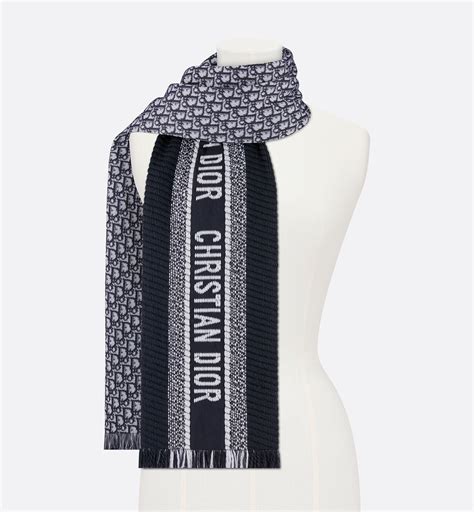 christian dior scarf blue|Christian Dior scarf for women.